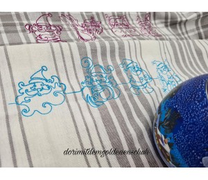 Stickserie - Good Santa Motivborte E2E